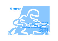 Yamaha XT660R XT660X - Owners Manual 2007 EN